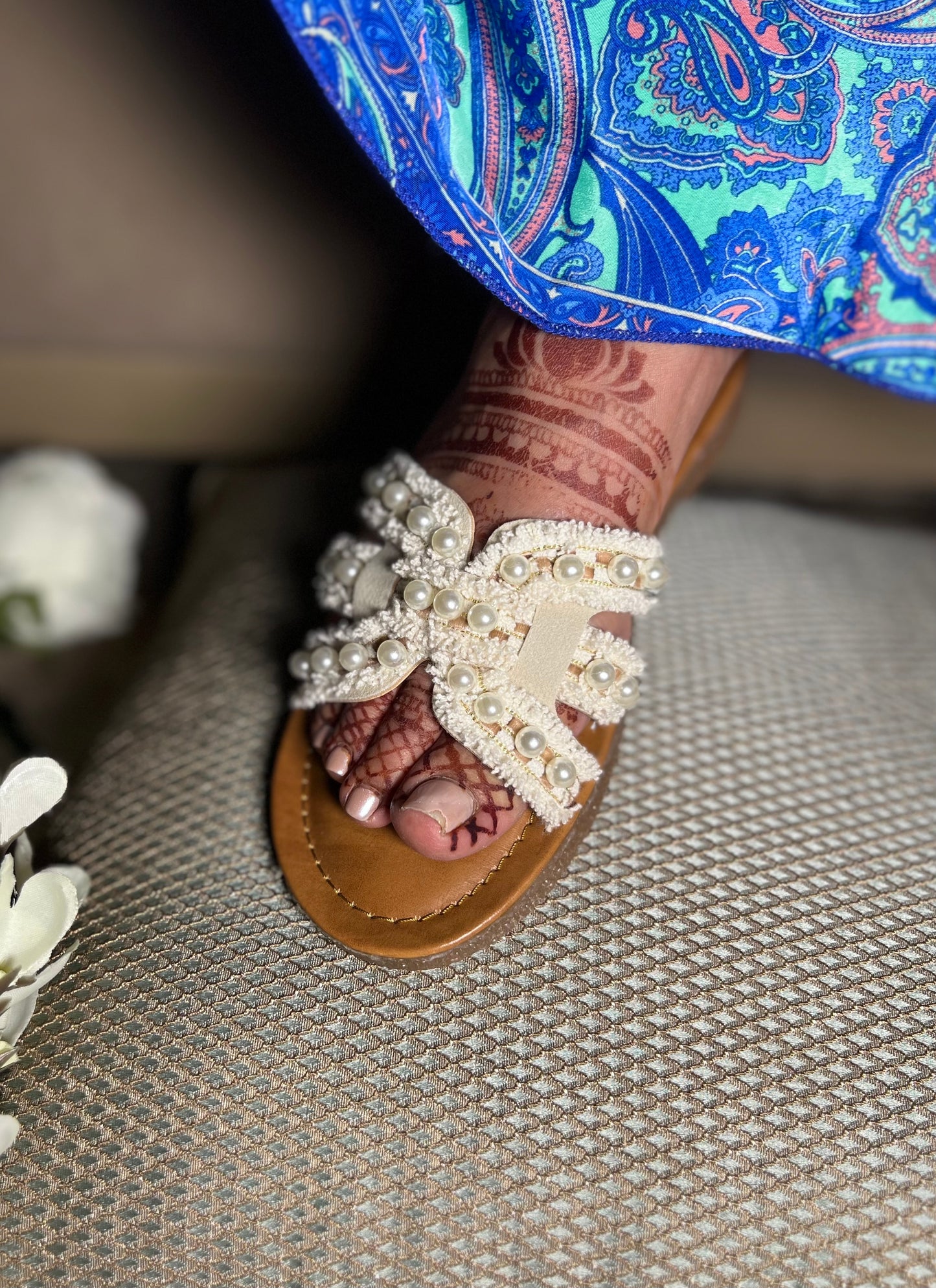 Pearl Luxe Comfort Flats