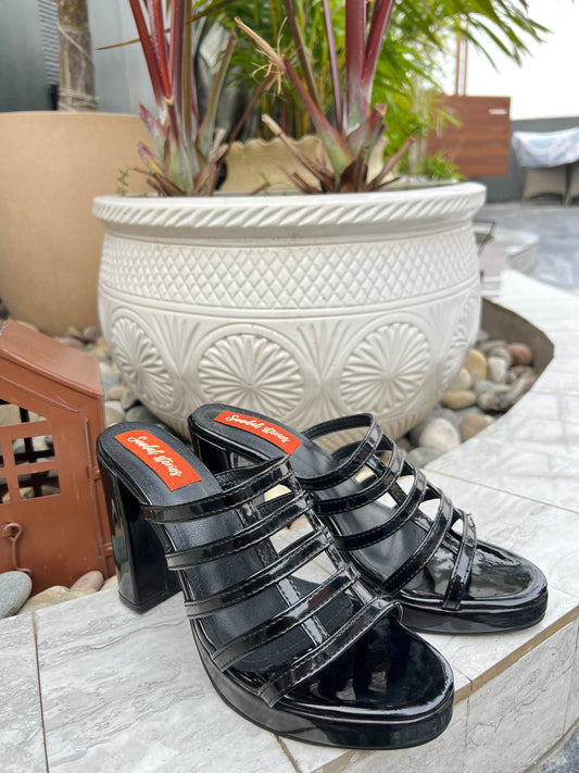 Midnight Stride Block 3+ inch Heels Sandal Stories