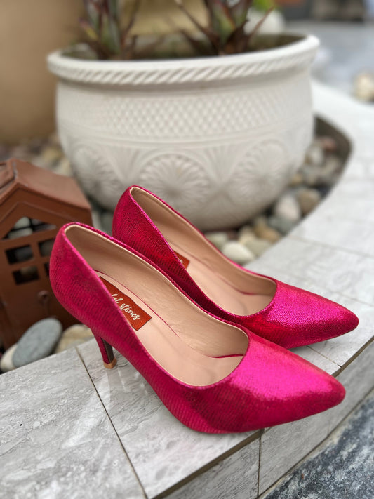 Rosé Rush Heels Sandal Stories