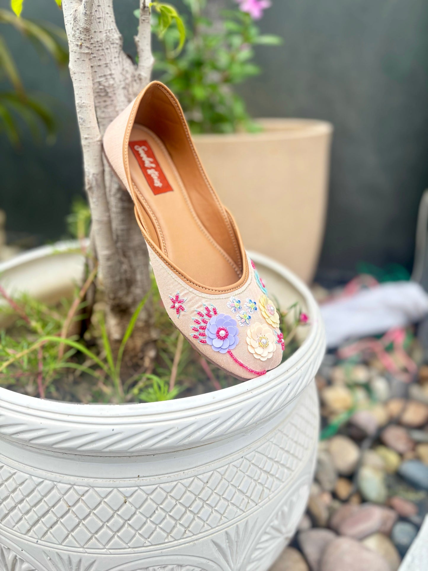 Blossom Bloom 3D Flower Juttis Sandal Stories