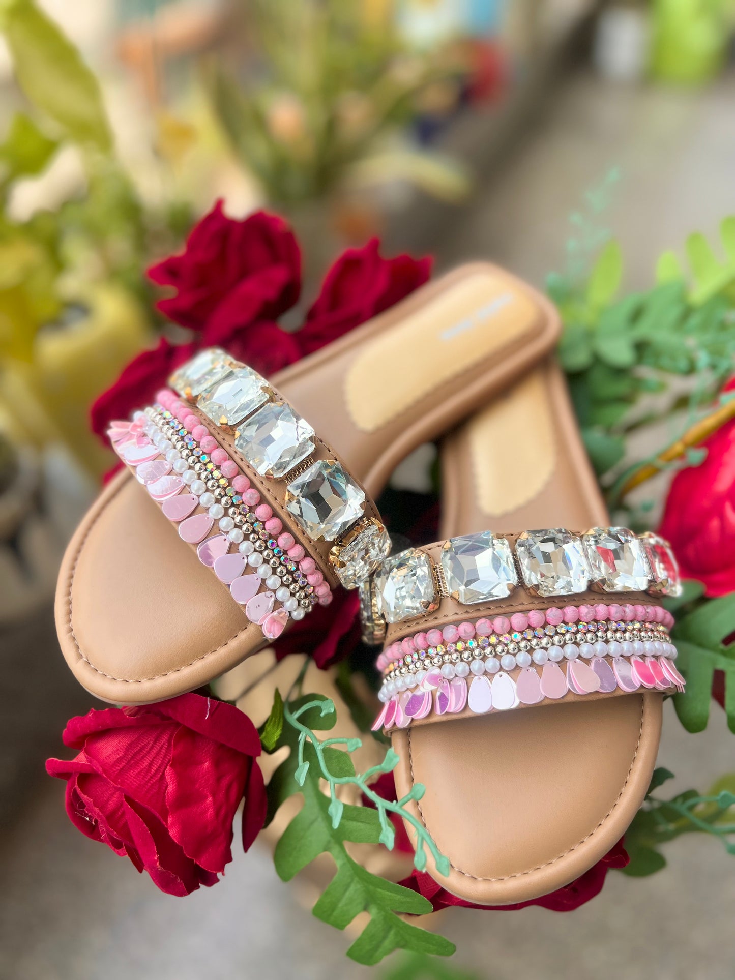 Gulabo Glam Embellished Flats