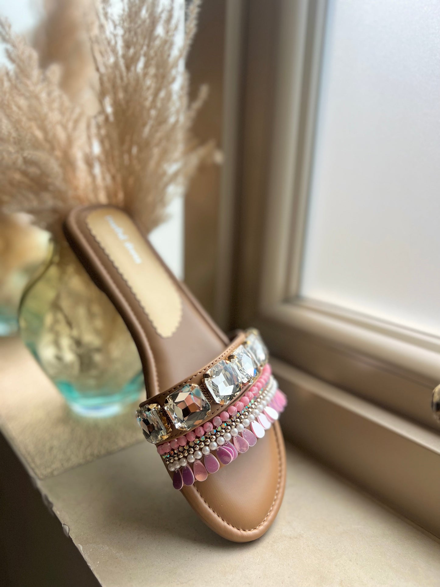 Gulabo Glam Embellished Flats Sandal Stories