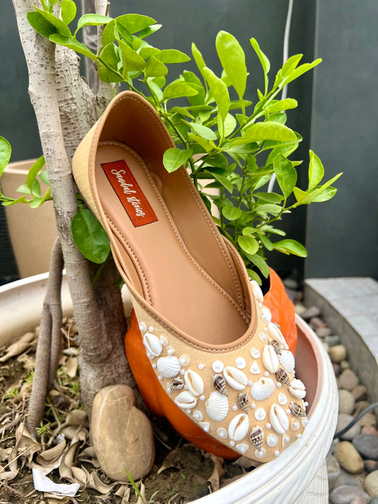 Seashell Dream Handcrafted Jutti Sandal Stories