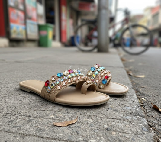 Multi-Gem Magic Slip-Ons