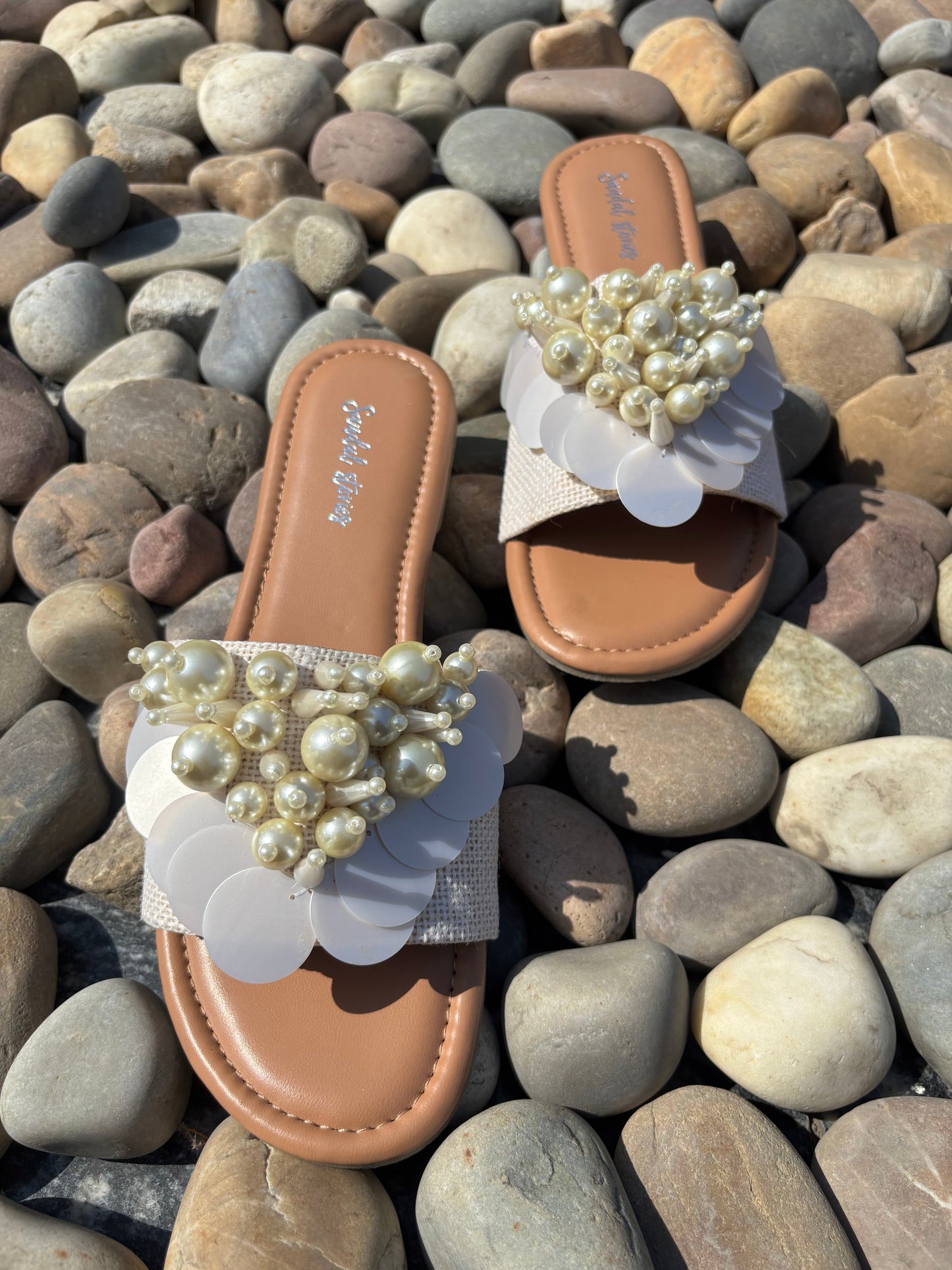 Pearl Mirage Flats Sandal Stories