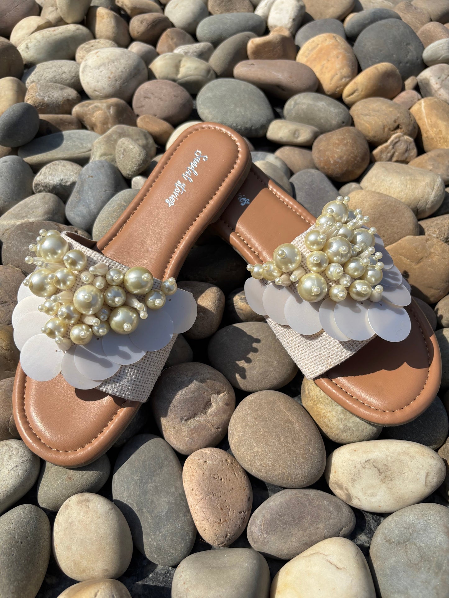 Pearl Mirage Flats Sandal Stories