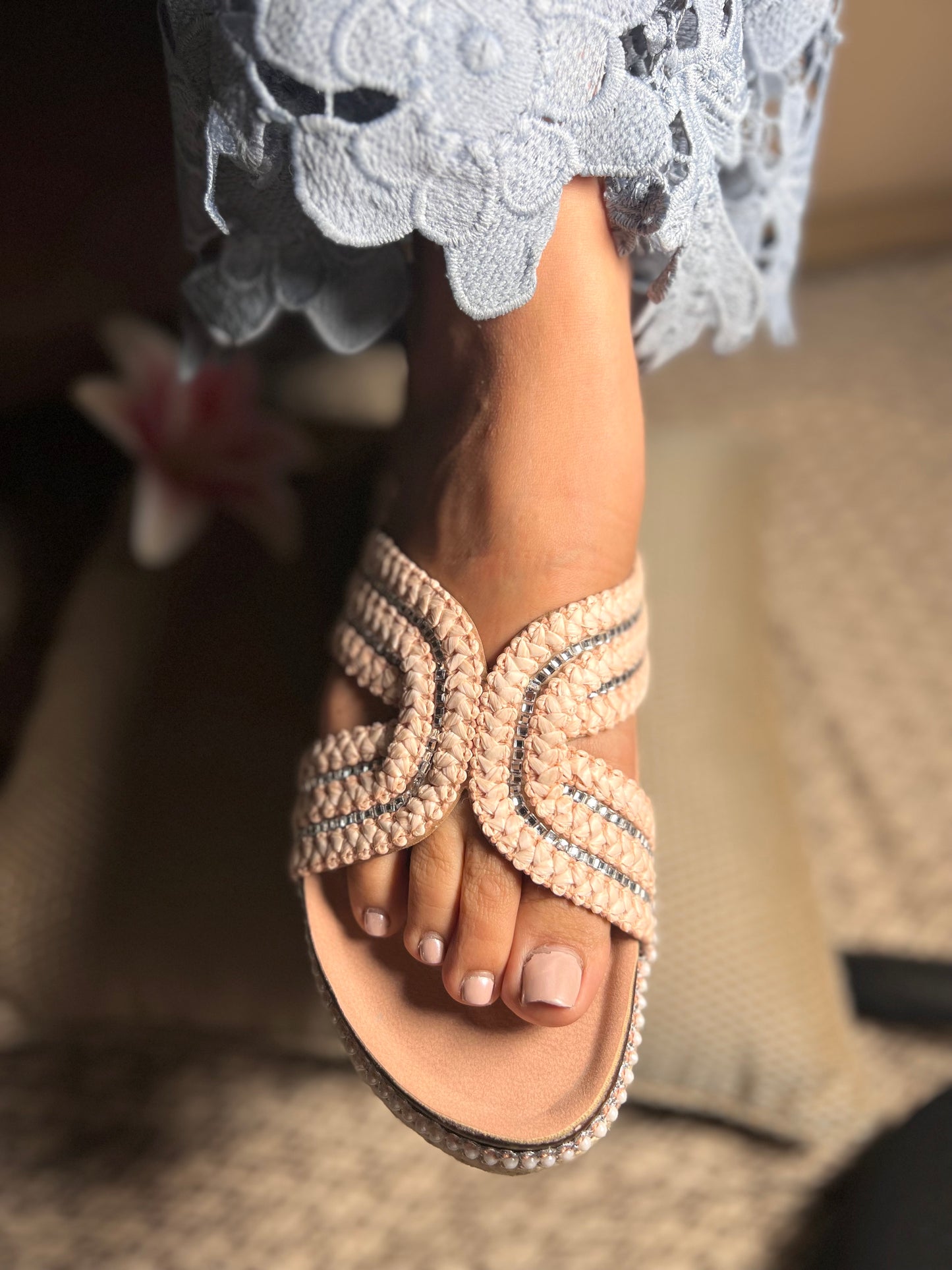 Twinkle Weave Wedges - Pink Edition