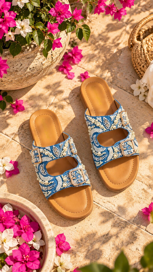 Sapphire Pearl Bloom Doctor Sole
