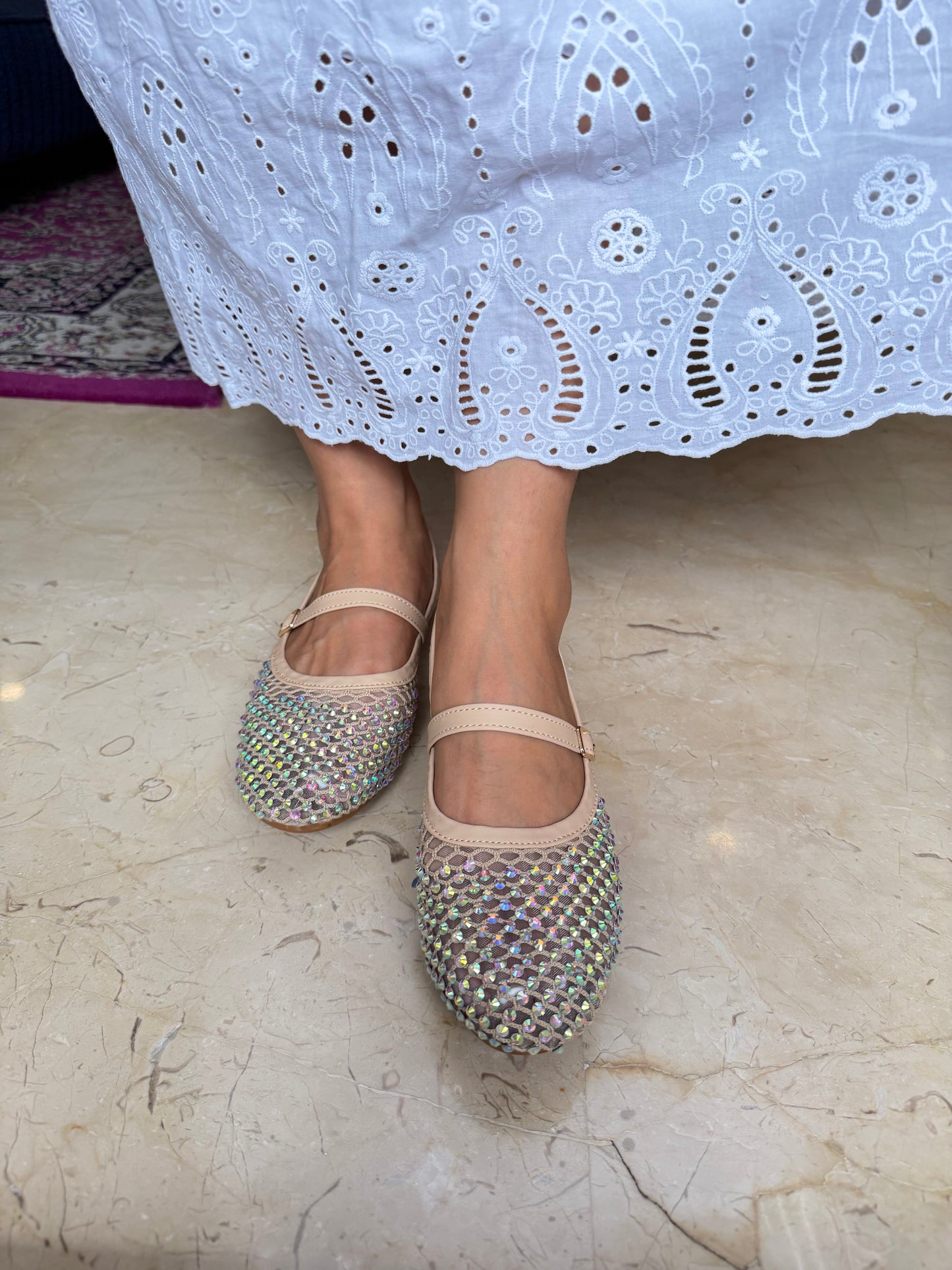 Crystal Diamond Mesh Ballenarise