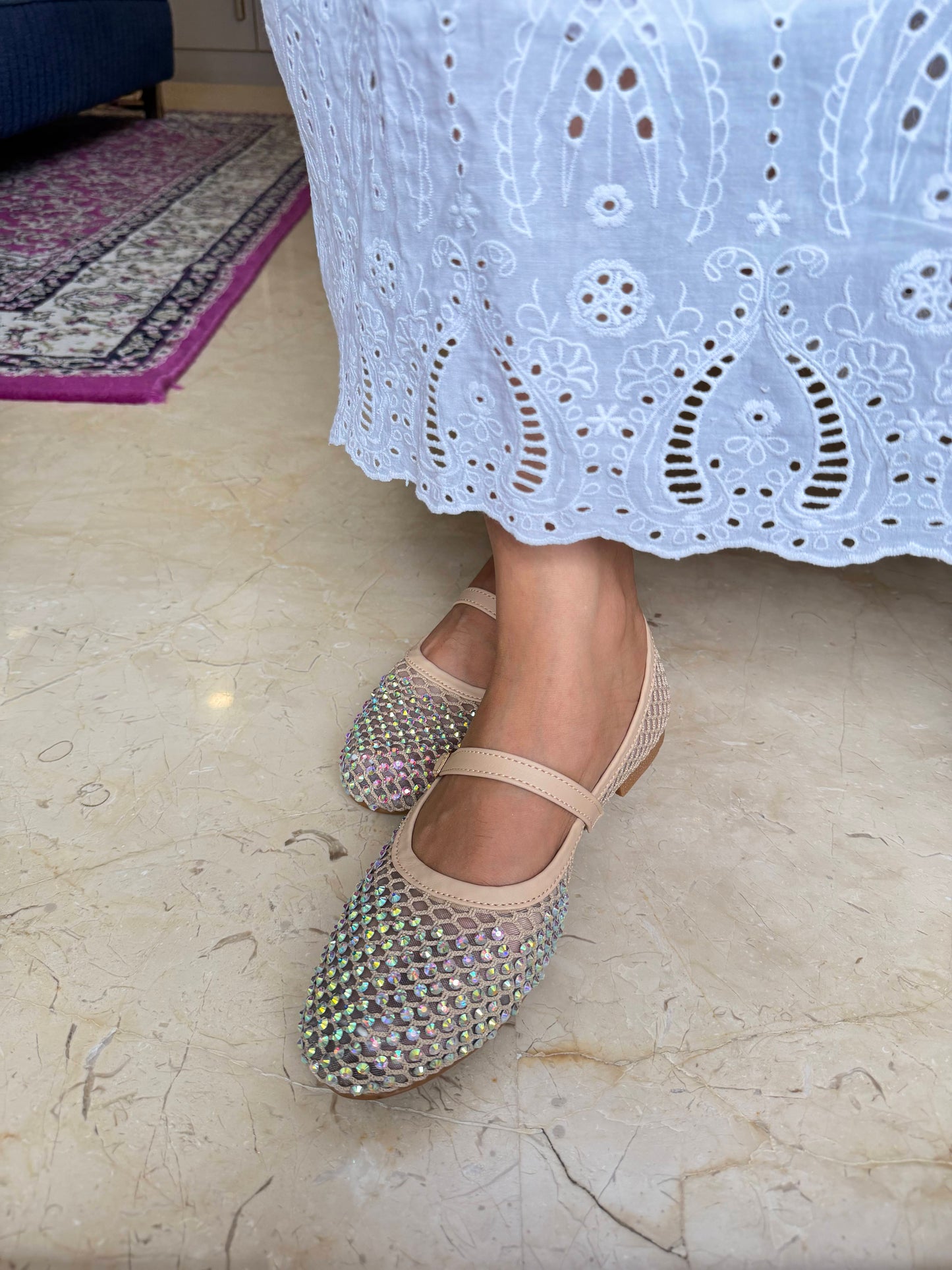 Crystal Diamond Mesh Ballenarise