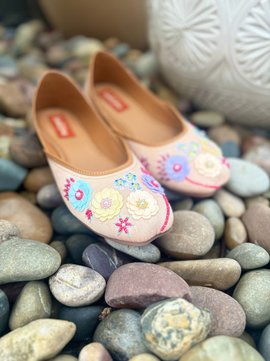 Blossom Bloom 3D Flower Juttis Sandal Stories