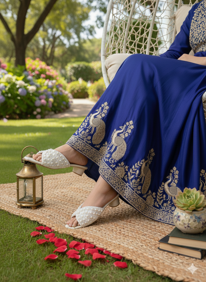 Aarohi Pearl Luxe Heels