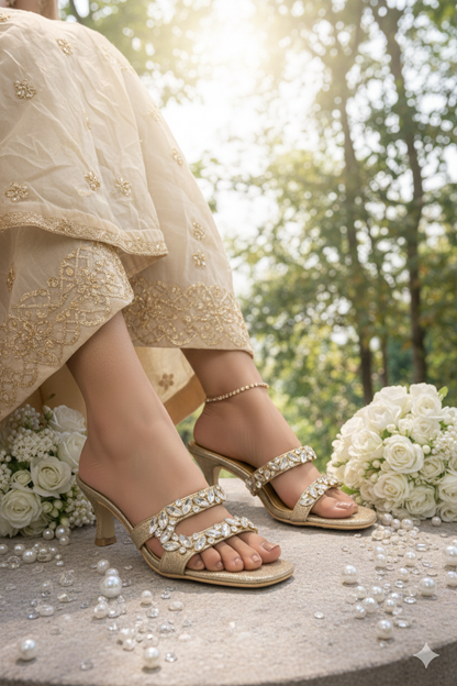 Sitara Luxe Crystal Heels