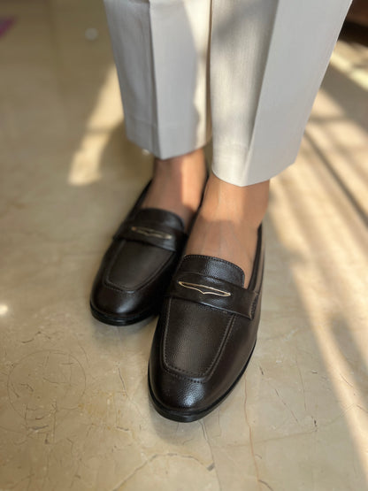 Black Classic Loafers