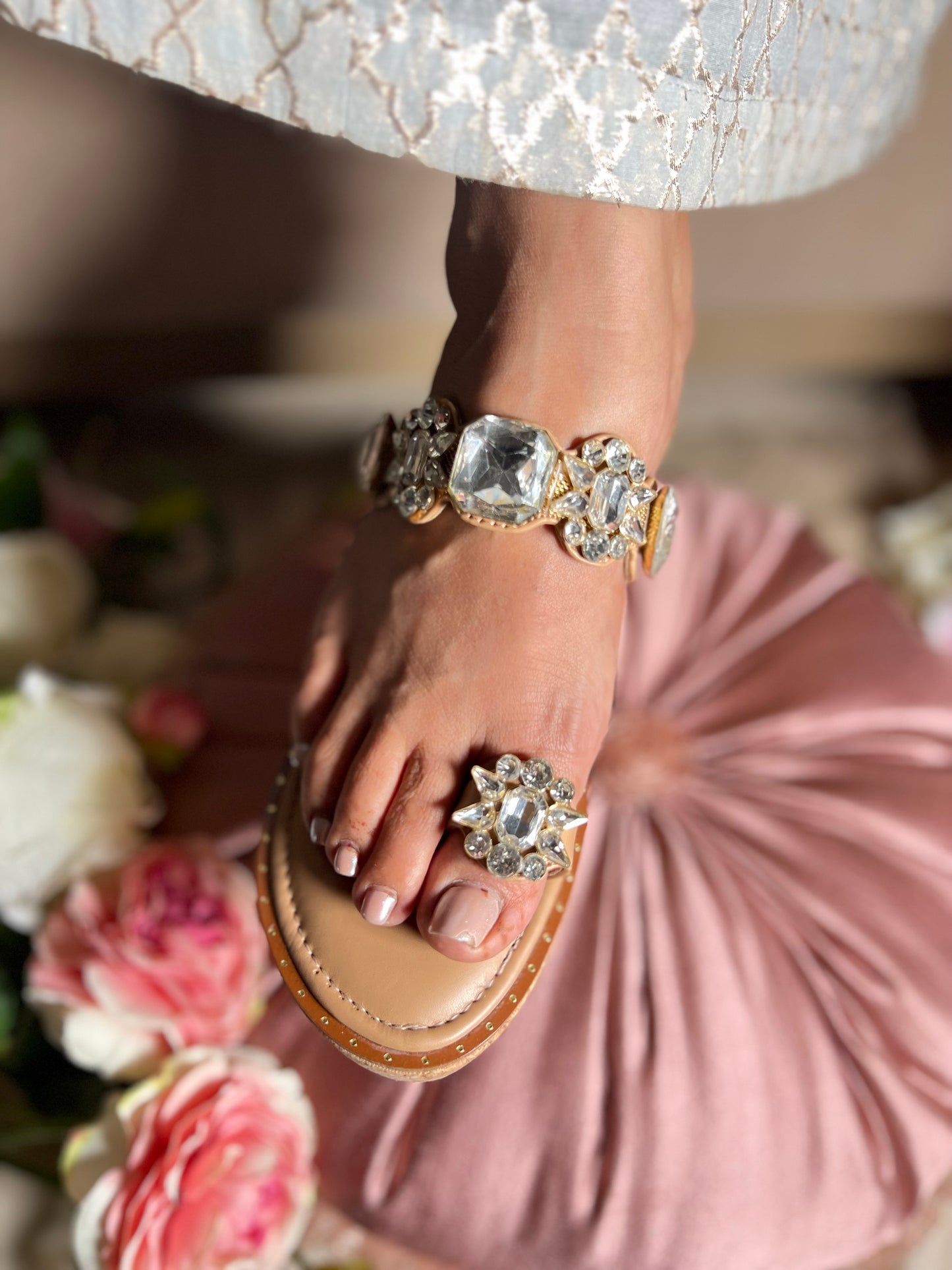 Aurora Crystal Gem Wedges