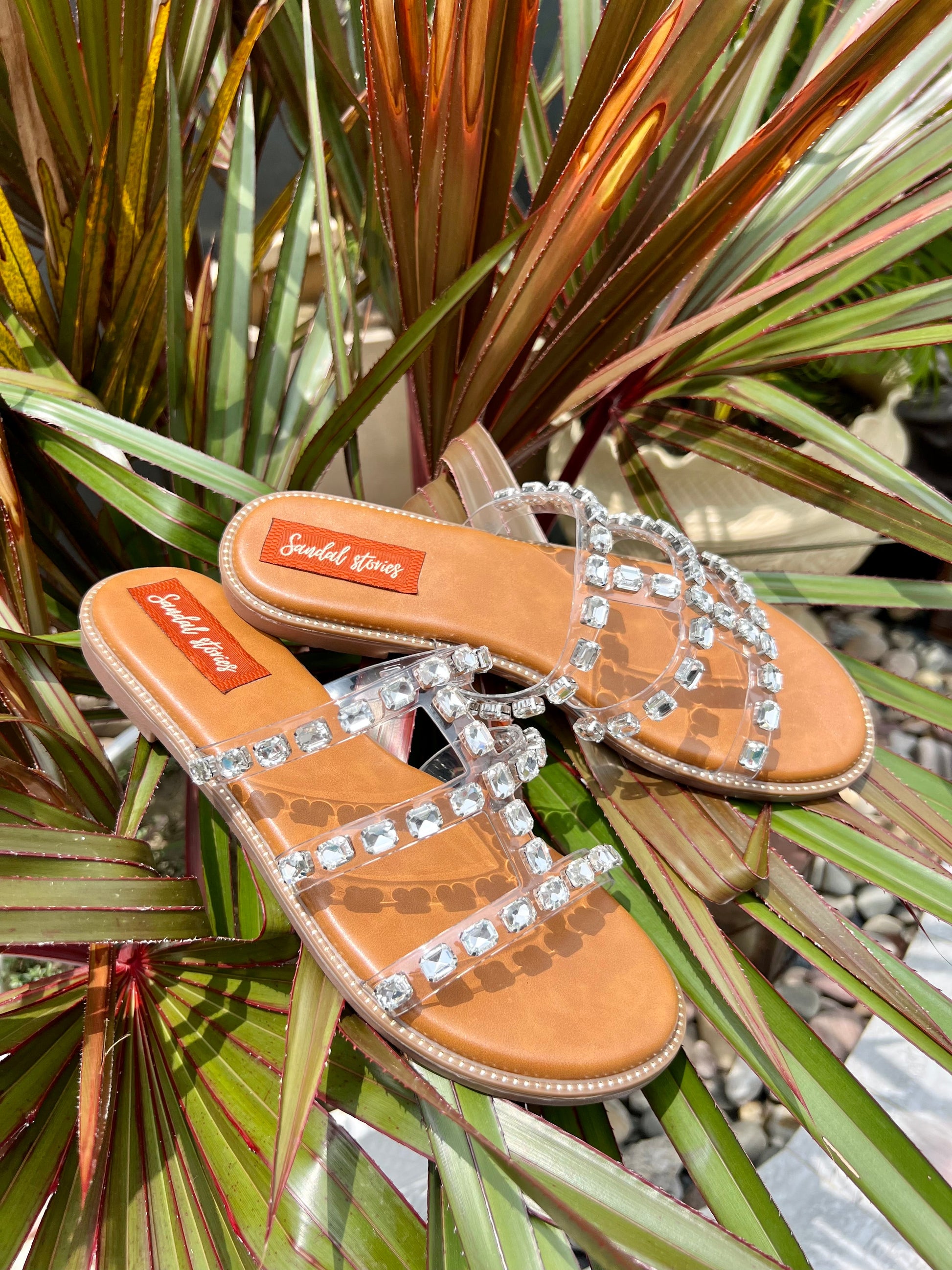 Crystal Glaze Flats Sandal Stories