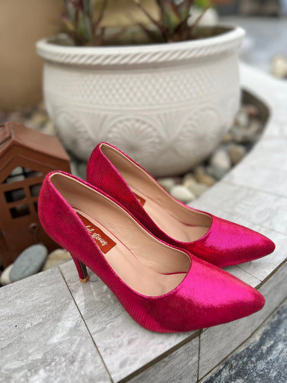 Rosé Rush Heels Sandal Stories