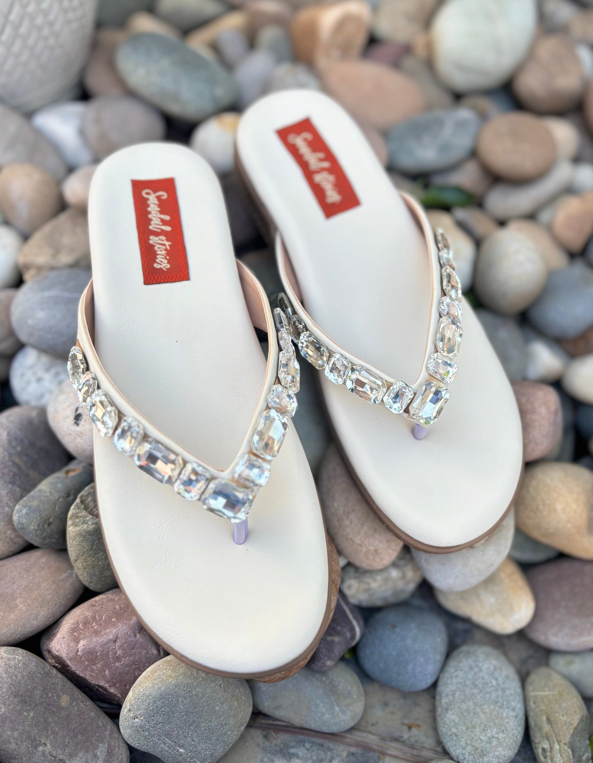 Diamond Elegance Flip-Flops Sandal Stories