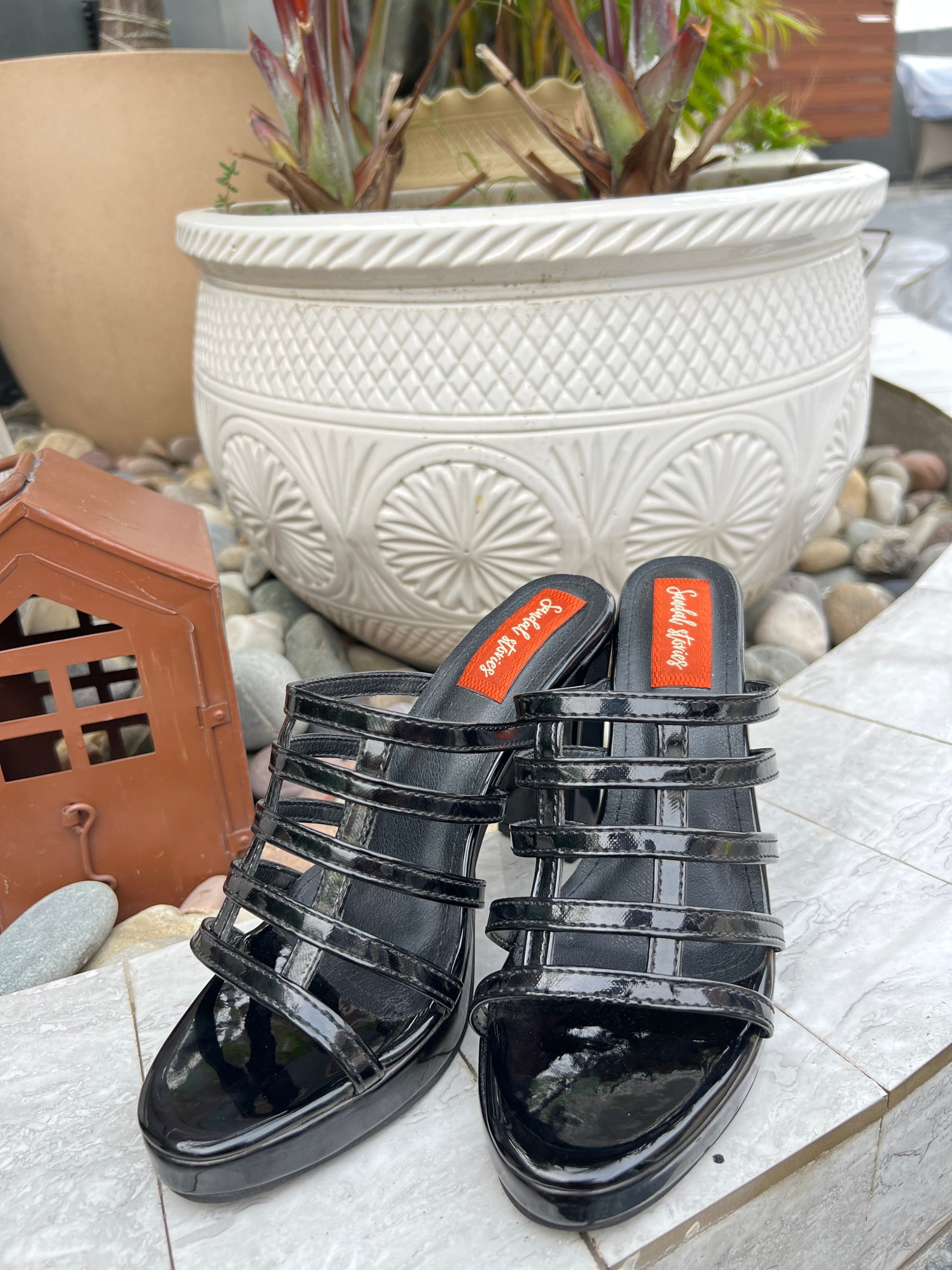 Midnight Stride Block 3+ inch Heels Sandal Stories