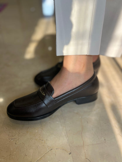 Black Classic Loafers