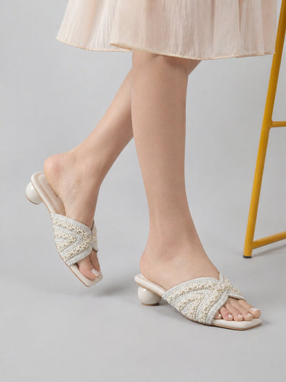 PearlStep Royal Luxe Block Heels