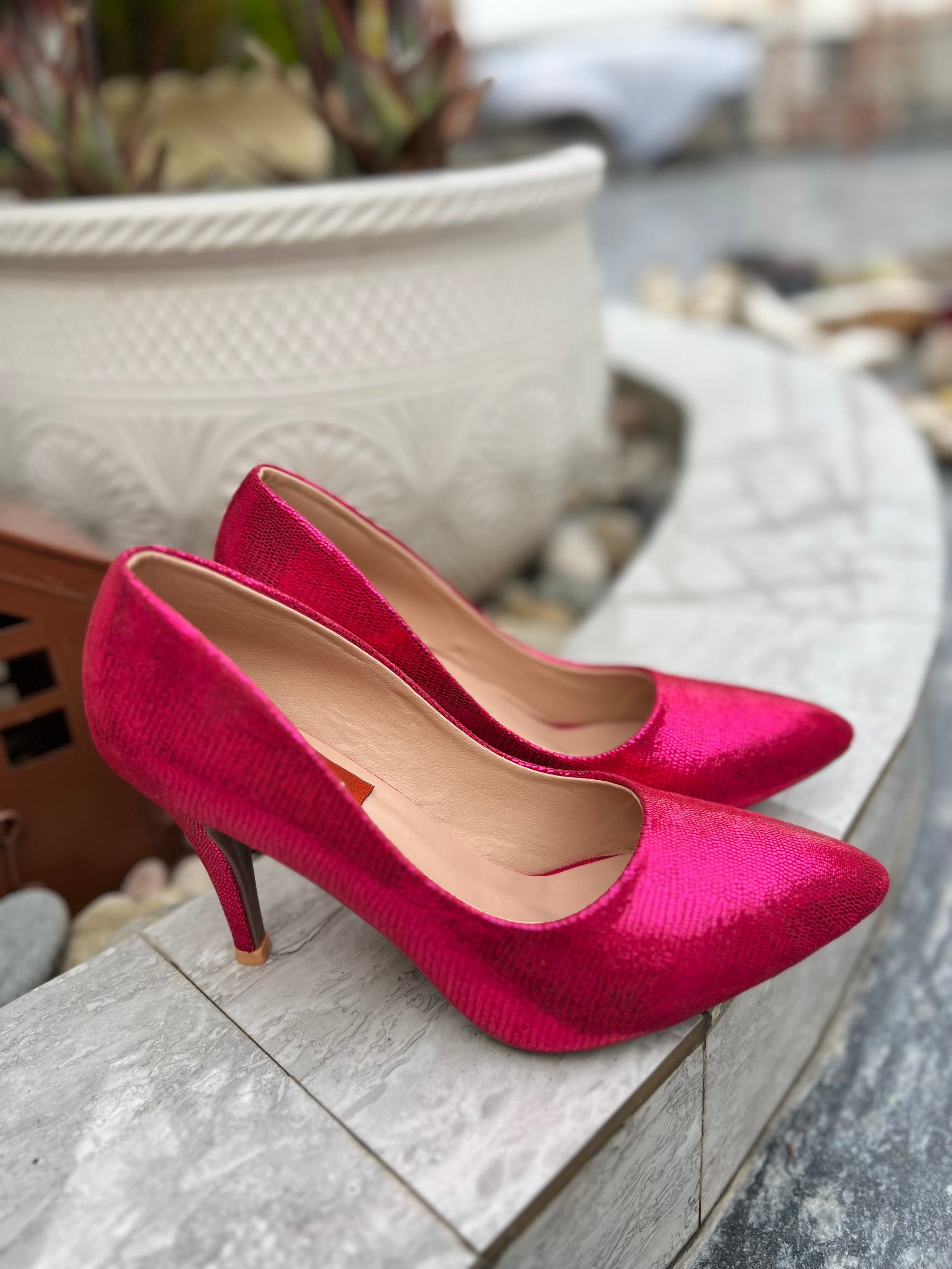 Rosé Rush Heels Sandal Stories
