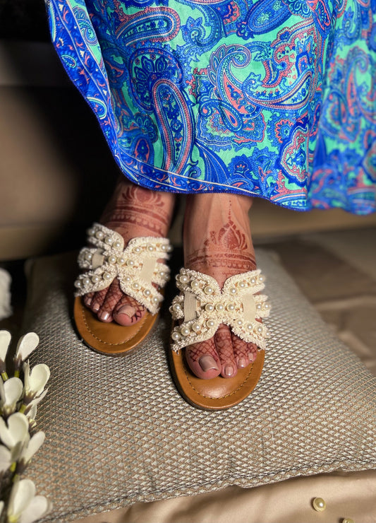 Pearl Luxe Comfort Flats
