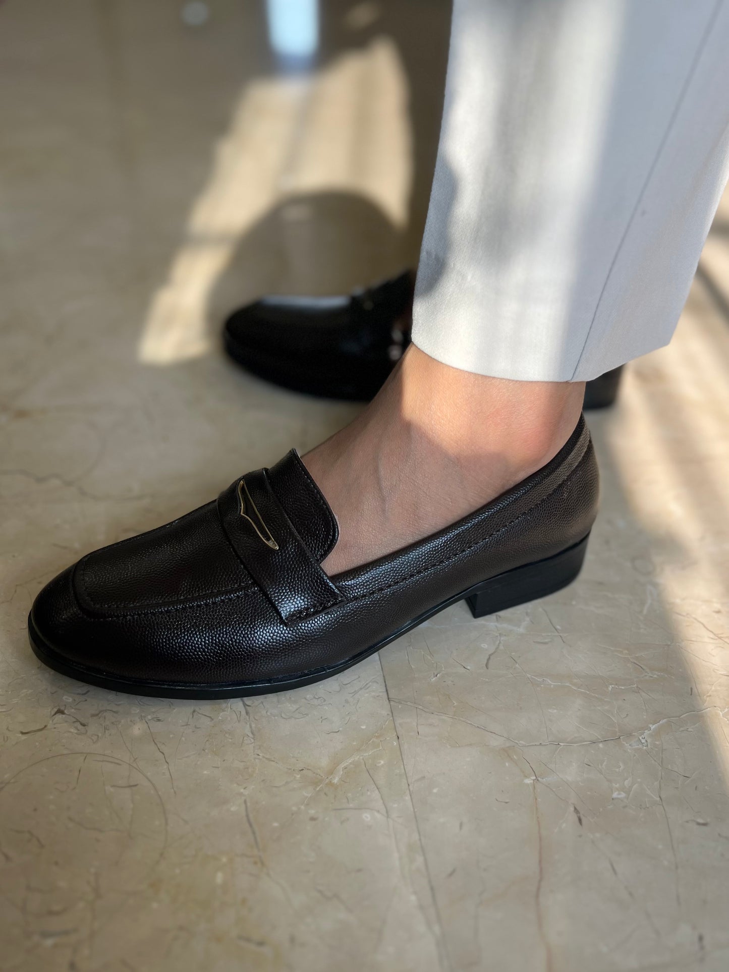 Black Classic Loafers