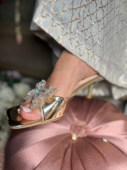 Statement Butterfly Heels