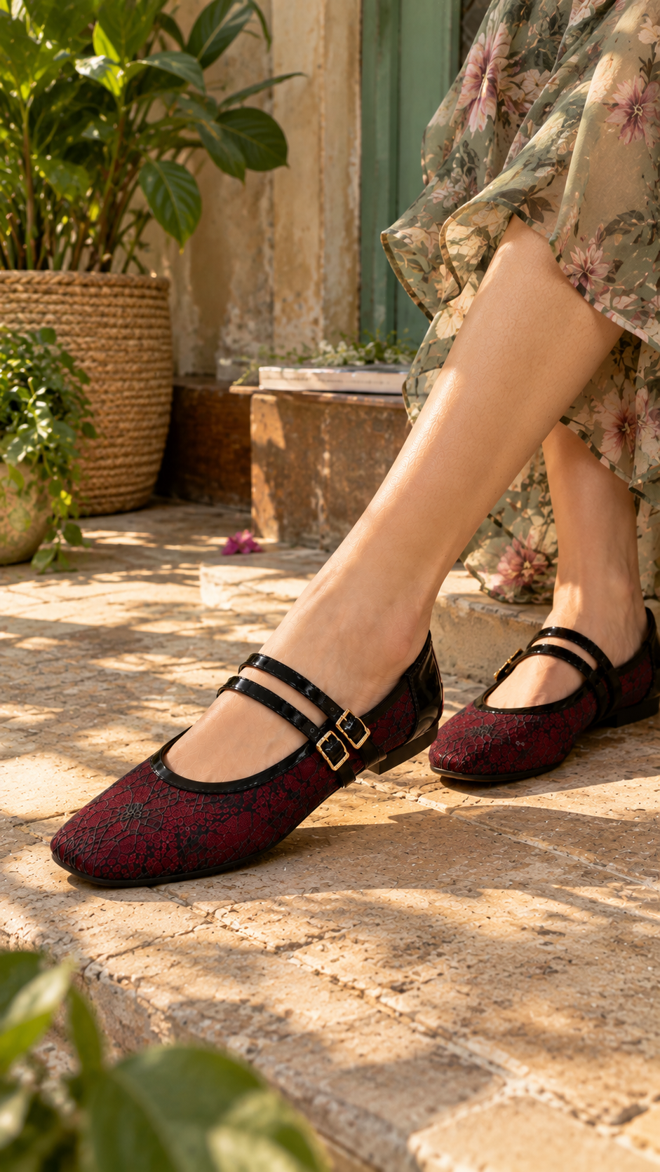 Shantley Cinderella Mary Jane Ballerinas