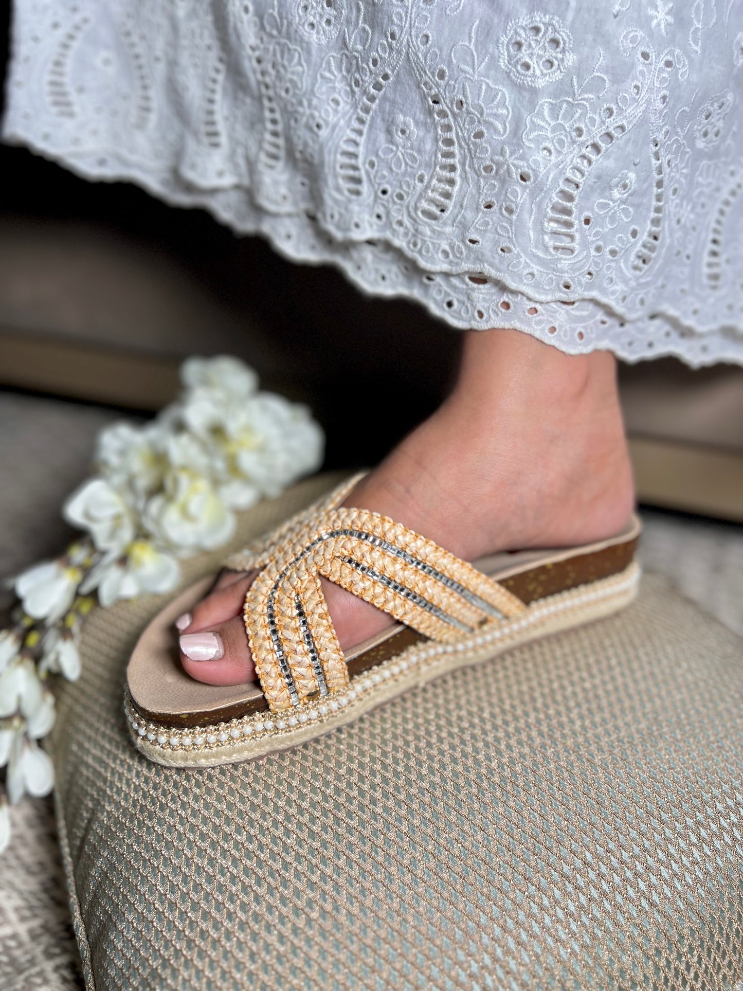 Twinkle Weave Wedges - Yellow Edition