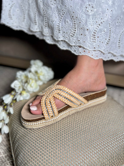 Twinkle Weave Wedges - Yellow Edition