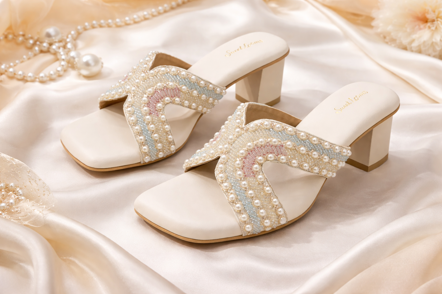 Pearl Pastel Muse Heels