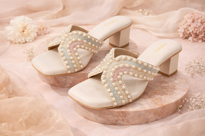 Pearl Pastel Muse Heels