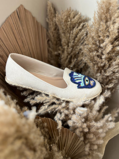 Evil Eye Handcrafted Espadrilles
