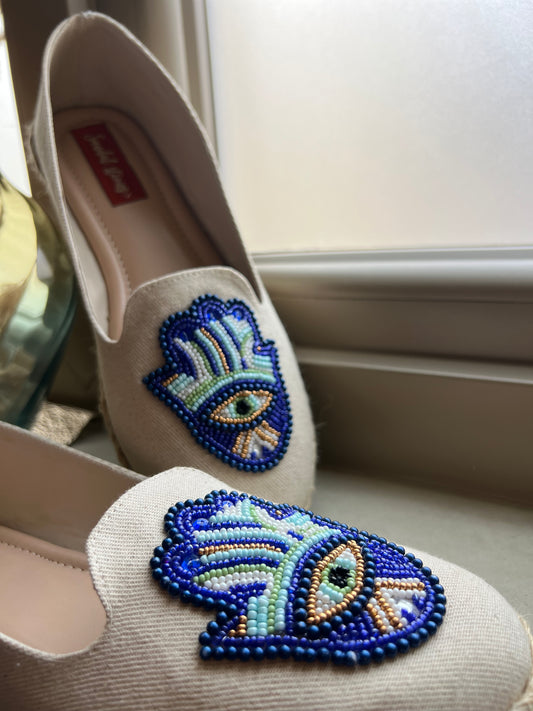 Evil Eye Handcrafted Espadrilles