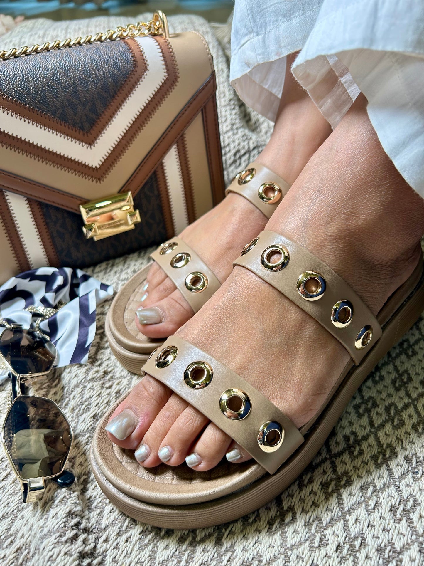 Tara Studded Comfort Walks Sandal Stories