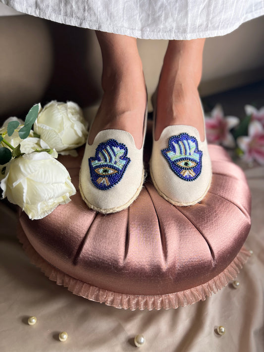 Evil Eye Handcrafted Espadrilles