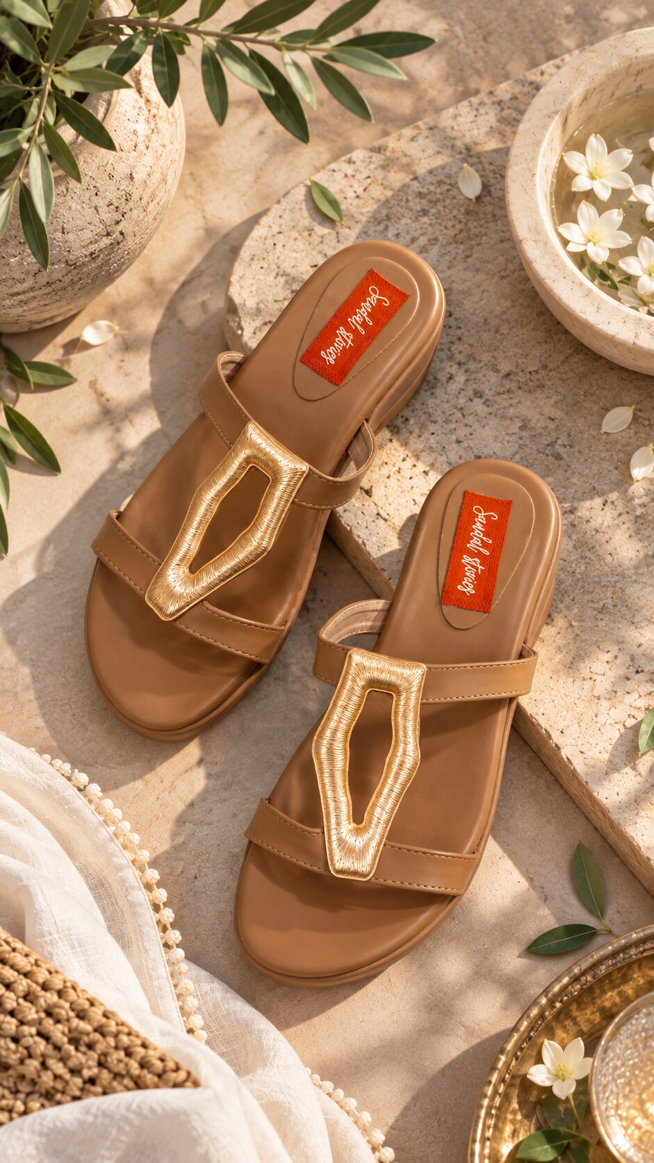 Cocoa Comfort Buckle Wedge | 1.5 Inch