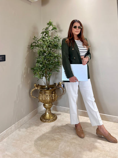 Beige Classic Loafers