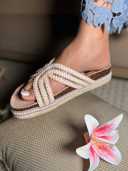 Twinkle Weave Wedges - Pink Edition