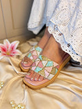 Pastel Prism Embellished Slides