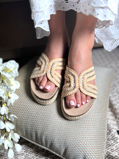 Twinkle Weave Wedges - Yellow Edition