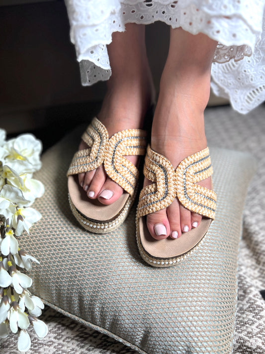 Twinkle Weave Wedges - Yellow Edition
