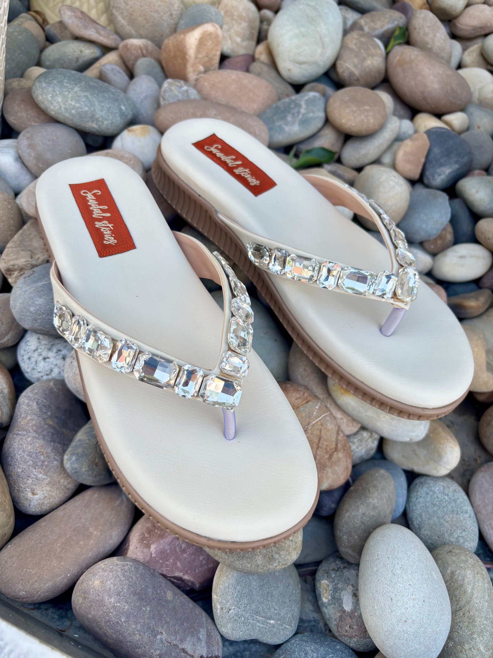 Diamond Elegance Flip-Flops Sandal Stories