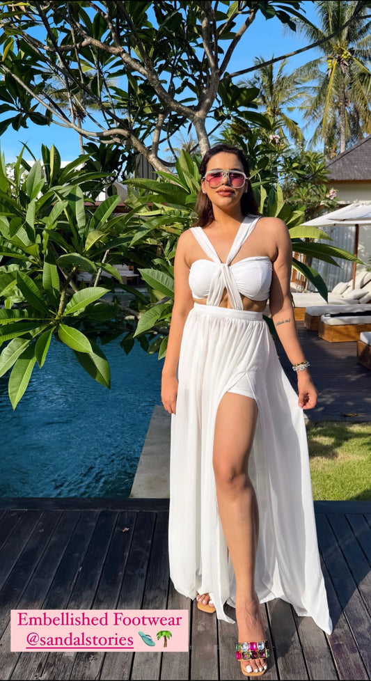 Multicolored Gemstone Flats