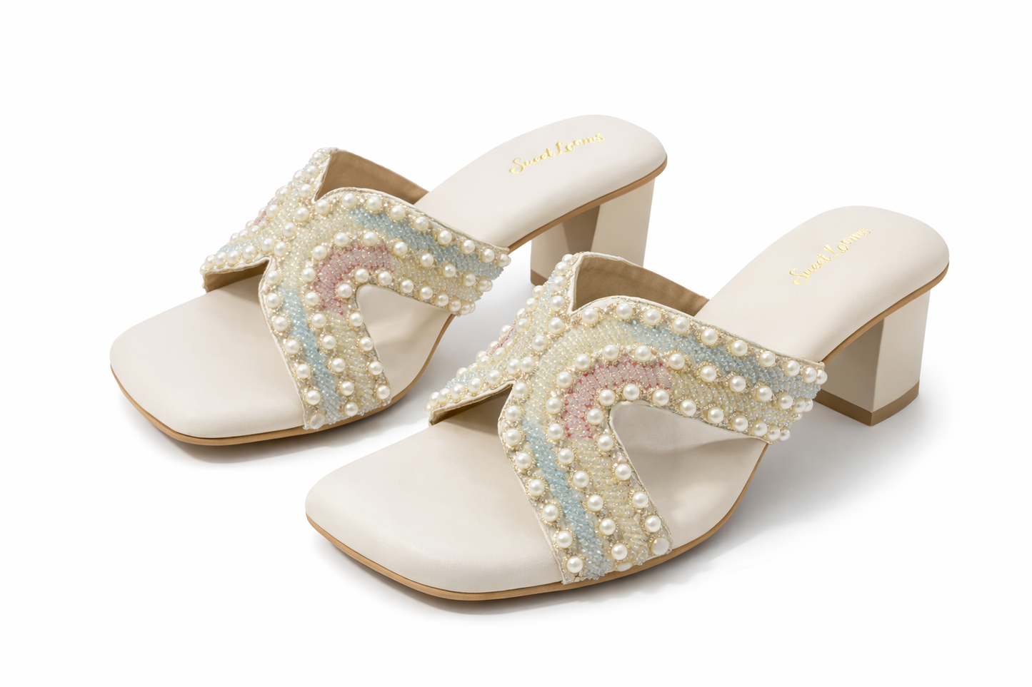 Pearl Pastel Muse Heels