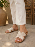 Boho Bloom – Crochet Comfort Sliders
