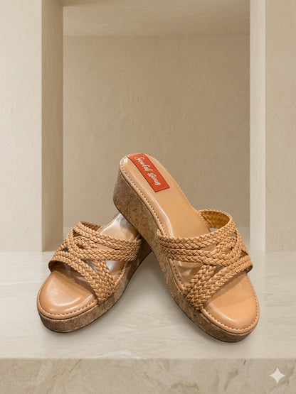 Woven Walk Wedges – 2 Inch