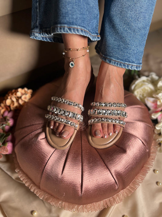 Noor Crystal Royale Embellished Flats